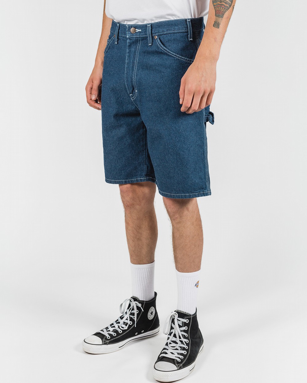 DENIM CARPENTER SHORT