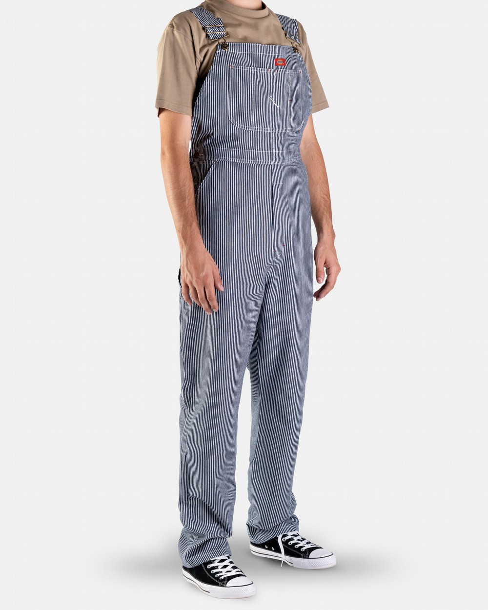 HICKORY STRIPE BIB OVERALL