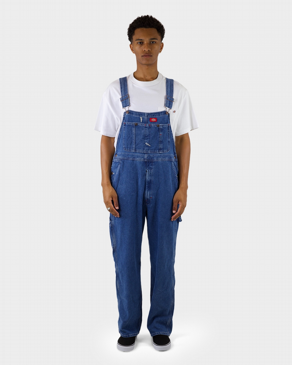 8396 Stonewashed Indigo Bib Overall | Dickies Australia