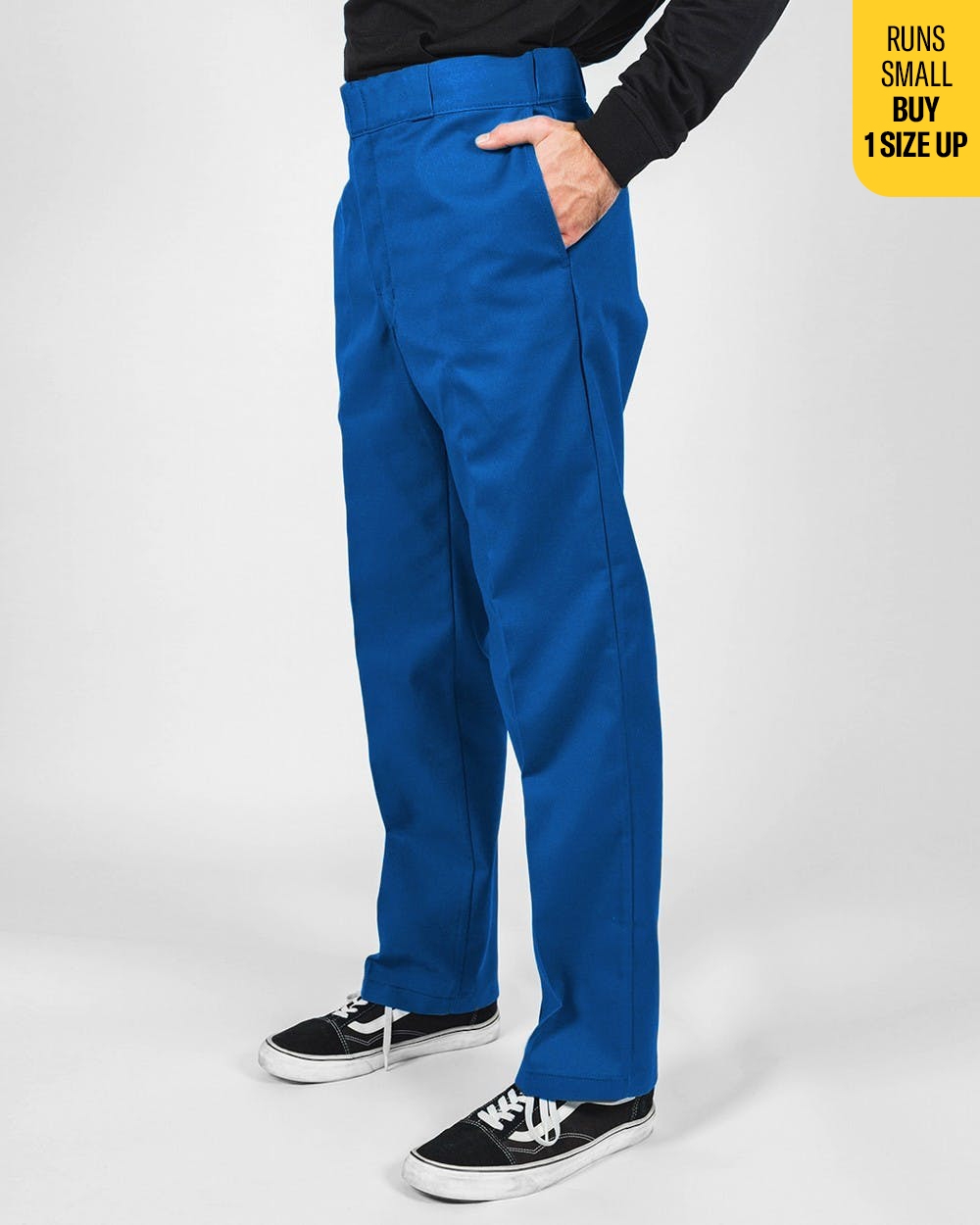 Royal Blue Cargo Pants - sosorella