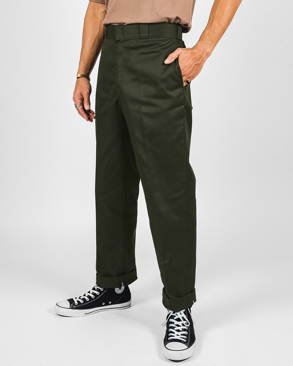 olive green dickies outfit