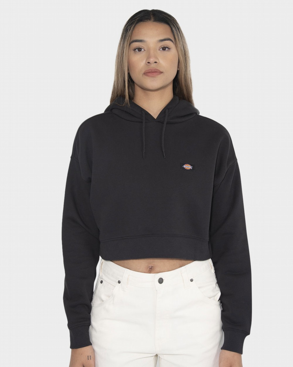 Oakport Cropped Womens Hoodie | Dickies Australia