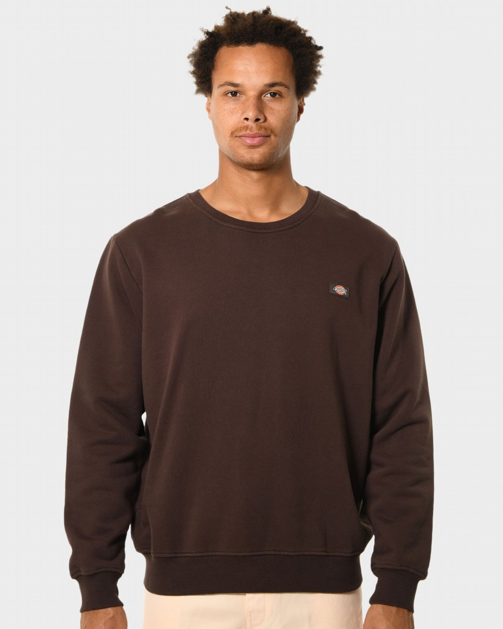 Classic Label Washed Crew Neck Sweater | Dickies Australia