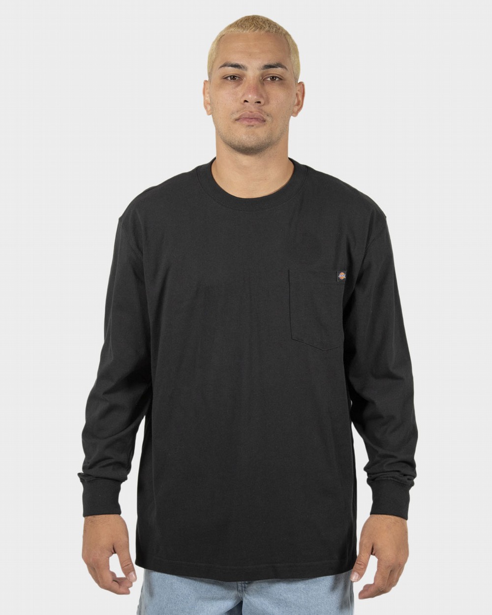 Long Sleeve Heavyweight Crew BLACK